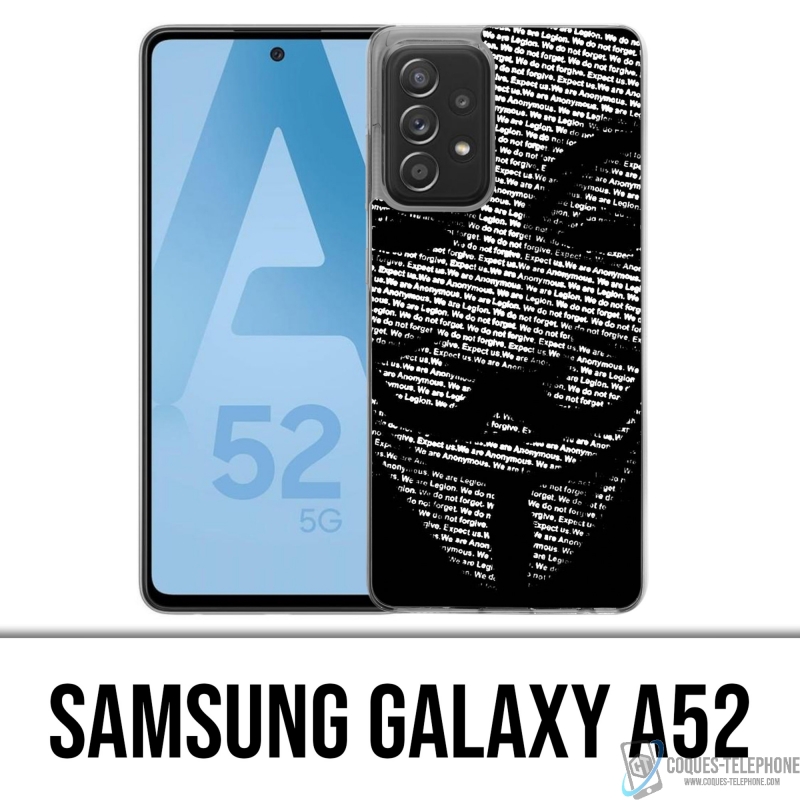 Coque Samsung Galaxy A52 - Anonymous