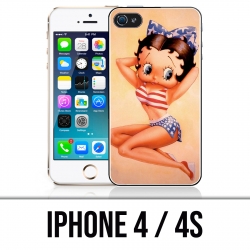IPhone 4 / 4S Hülle - Vintage Betty Boop
