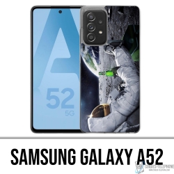 Coque Samsung Galaxy A52 - Astronaute Bière