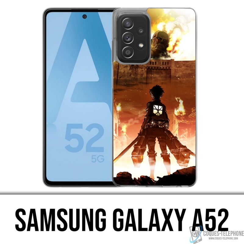 Coque Samsung Galaxy A52 - Attak On Titan Poster
