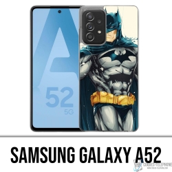 Custodia per Samsung Galaxy A52 - Vernice Batman Art