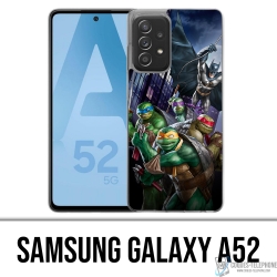 Custodia per Samsung Galaxy A52 - Batman Vs Teenage Mutant Ninja Turtles