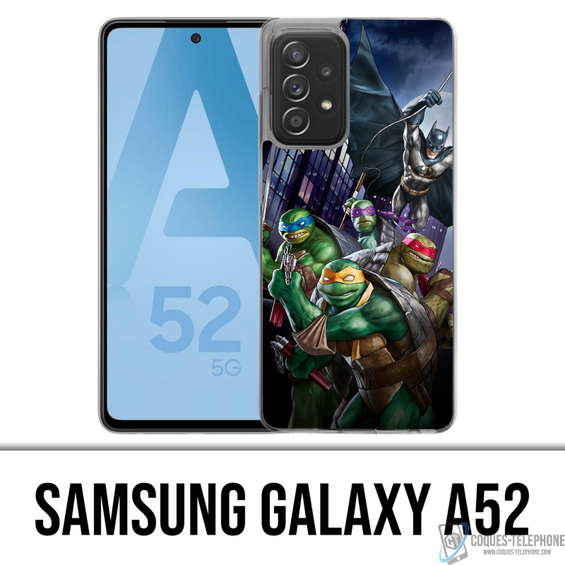 Samsung Galaxy A52 case - Batman Vs Teenage Mutant Ninja Turtles