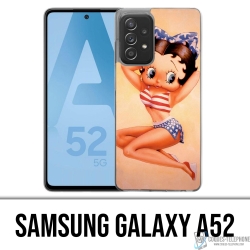 Custodia per Samsung Galaxy A52 - Betty Boop Vintage