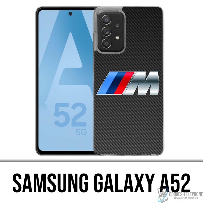 Samsung Galaxy A52 case - Bmw M Carbon