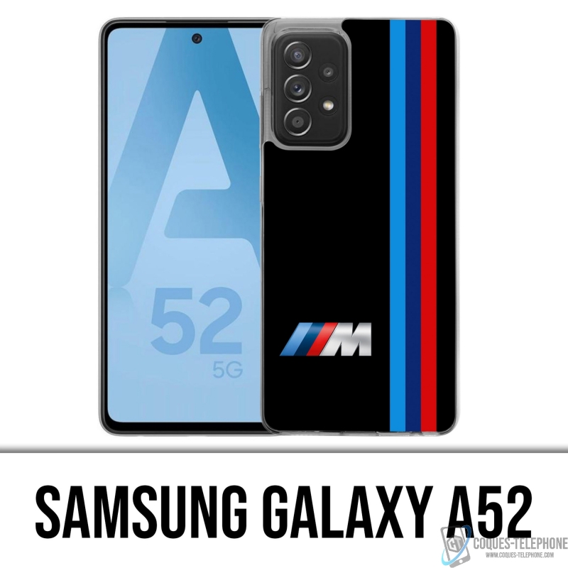 Coque Samsung Galaxy A52 - Bmw M Performance Noir