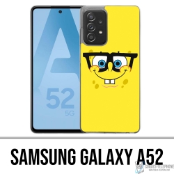 Coque Samsung Galaxy A52 - Bob Éponge Lunettes