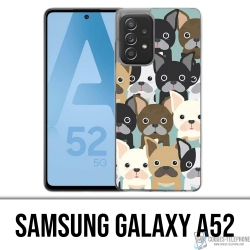 Coque Samsung Galaxy A52 - Bouledogues