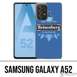 Funda Samsung Galaxy A52 - Logotipo de Braeking Bad Heisenberg