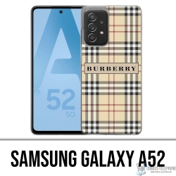 Custodia per Samsung Galaxy A52 - Burberry