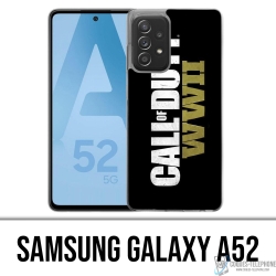 Custodia per Samsung Galaxy A52 - Logo Call Of Duty Ww2