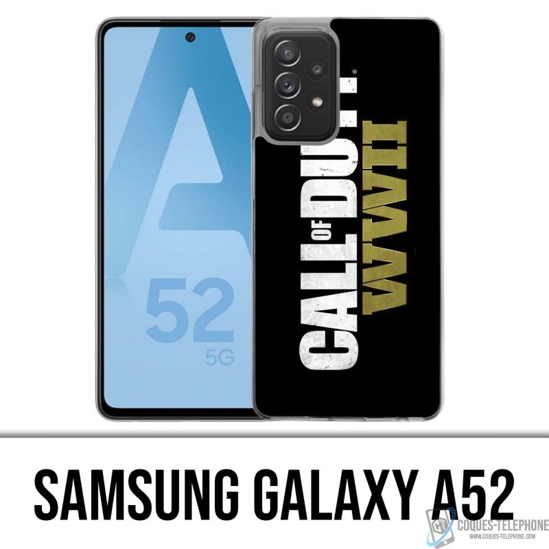 Samsung Galaxy A52 Case - Call Of Duty Ww2 Logo