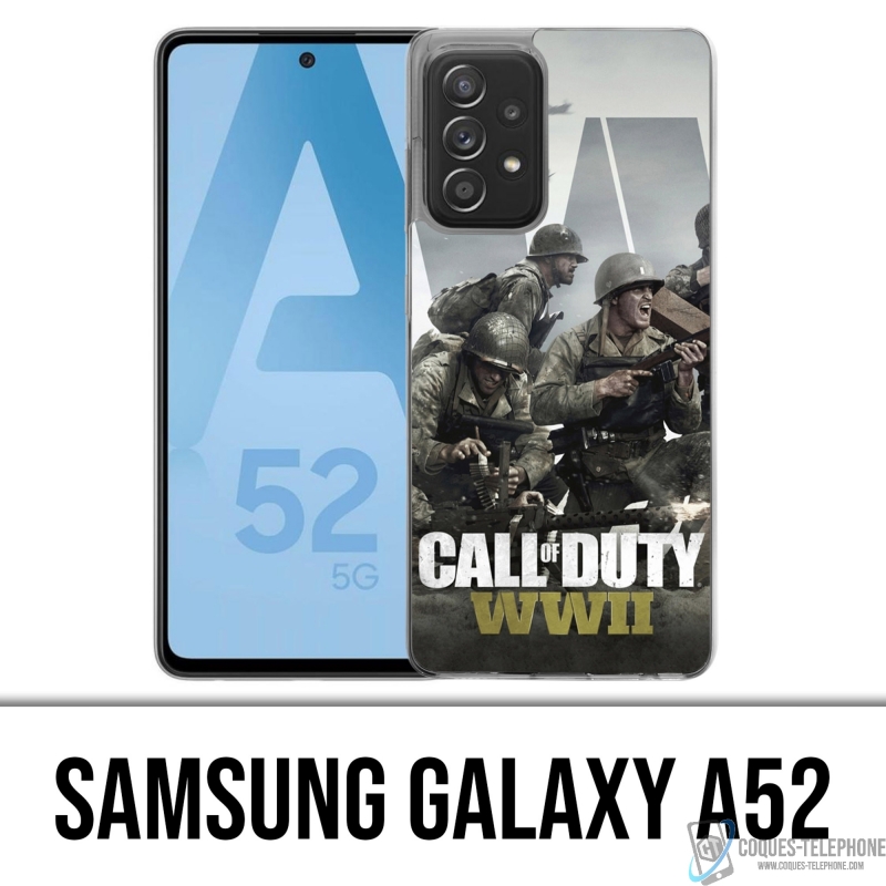 Custodie e protezioni Samsung Galaxy A52 - Call Of Duty Ww2 Characters