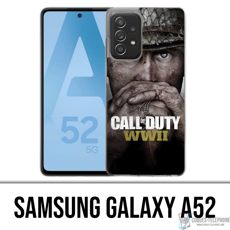Coque Samsung Galaxy A52 - Call Of Duty Ww2 Soldats