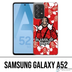Custodia per Samsung Galaxy A52 - Casa De Papel - Cartoon