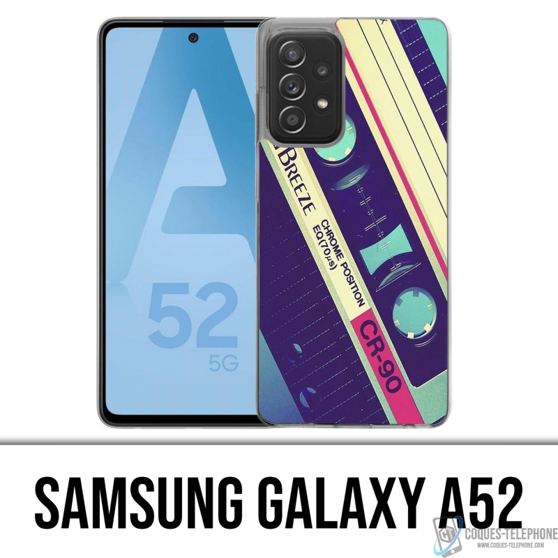 Coque Samsung Galaxy A52 - Cassette Audio Sound Breeze