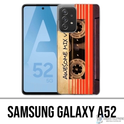 Samsung Galaxy A52 Case - Guardians Of The Galaxy Vintage Audio Cassette