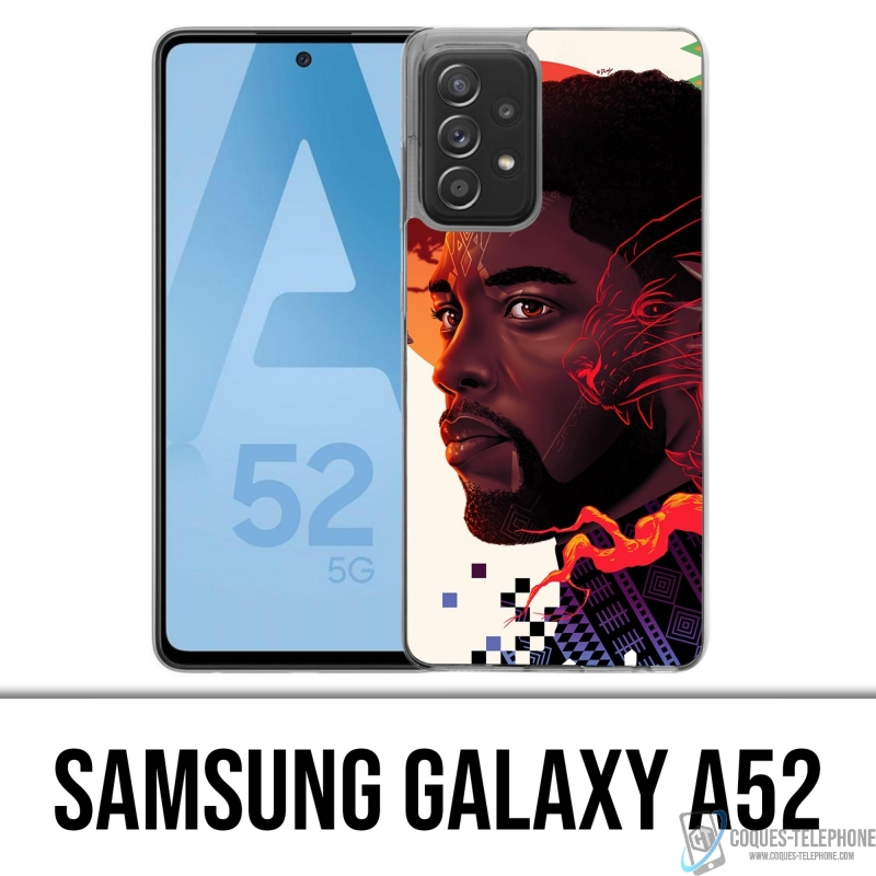 Coque Samsung Galaxy A52 - Chadwick Black Panther