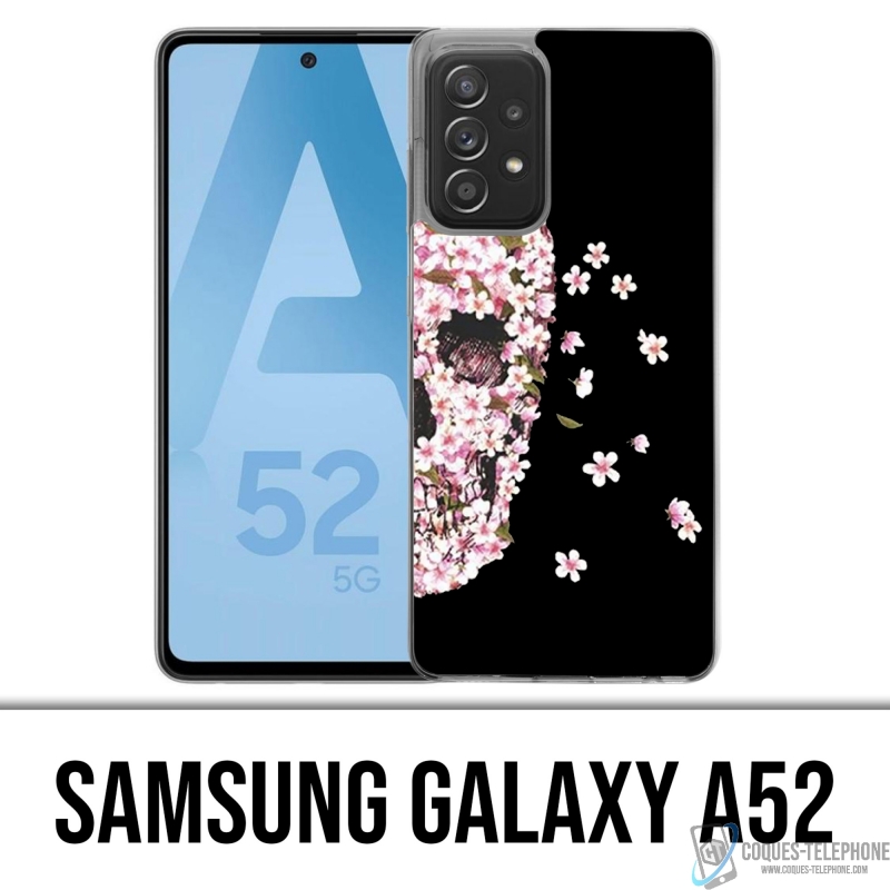 Custodia per Samsung Galaxy A52 - Crane Flowers