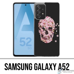 Custodia per Samsung Galaxy A52 - Crane Flowers 2