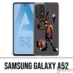 Custodia per Samsung Galaxy A52 - Maschera Crash Bandicoot