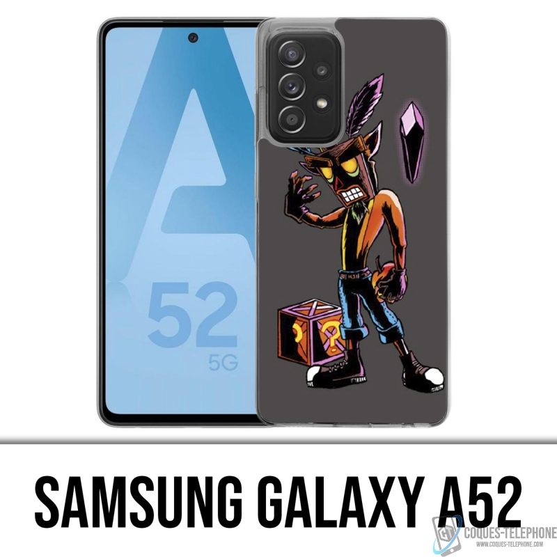 Samsung Galaxy A52 Case - Crash Bandicoot Mask
