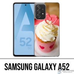 Custodia per Samsung Galaxy A52 - Cupcake rosa