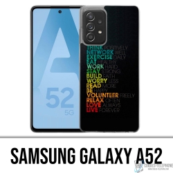 Samsung Galaxy A52 Case - Tägliche Motivation