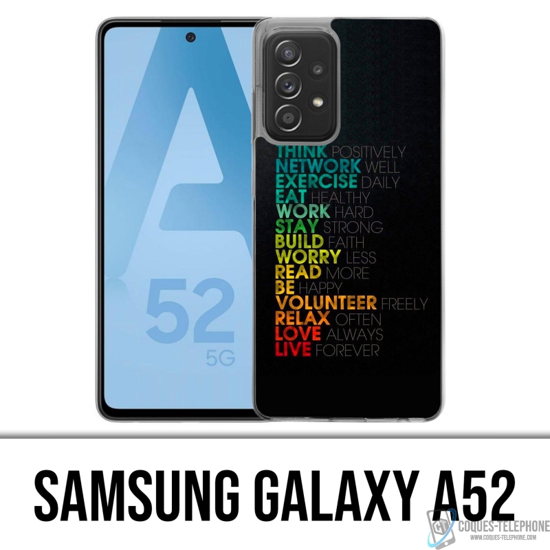 Funda Samsung Galaxy A52 - Motivación diaria