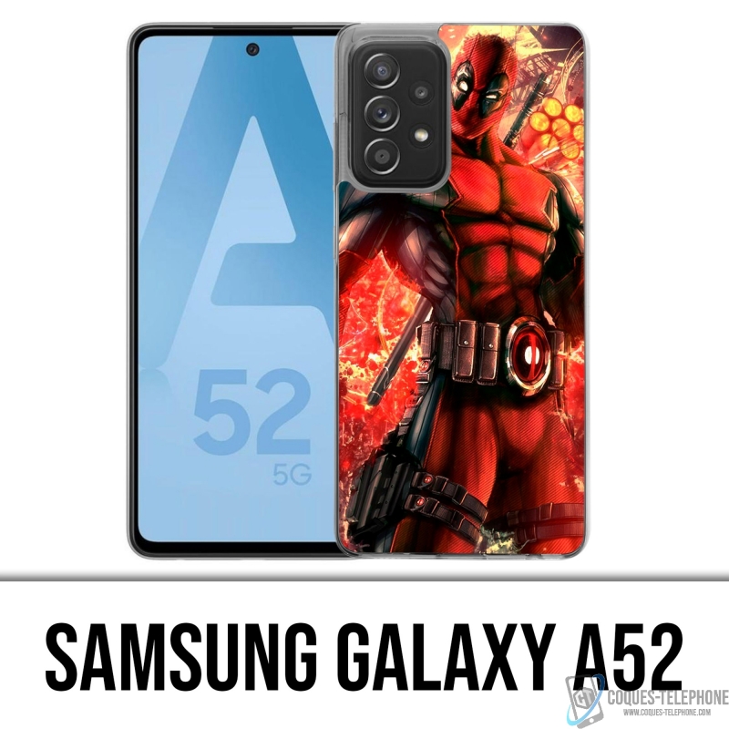 Custodia per Samsung Galaxy A52 - Deadpool Comic