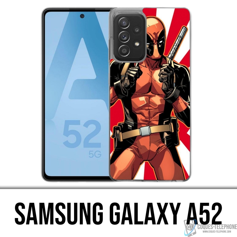 Coque Samsung Galaxy A52 - Deadpool Redsun