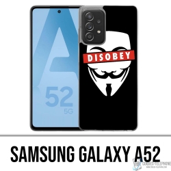 Samsung Galaxy A52 Case - Ungehorsam Anonym