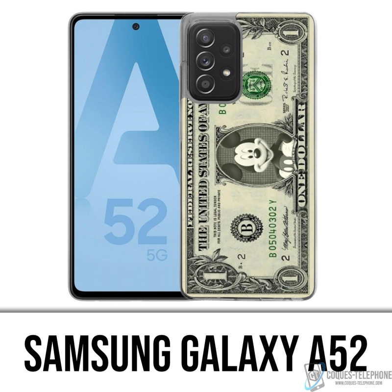Coque Samsung Galaxy A52 - Dollars Mickey