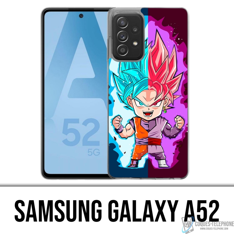 Samsung Galaxy A52 Case - Dragon Ball Black Goku Cartoon