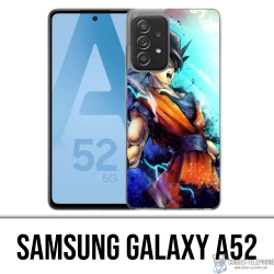 Coque Samsung Galaxy A52 - Dragon Ball Goku Couleur