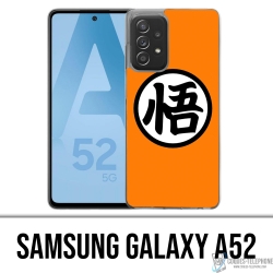 Custodia per Samsung Galaxy A52 - Logo di Dragon Ball Goku