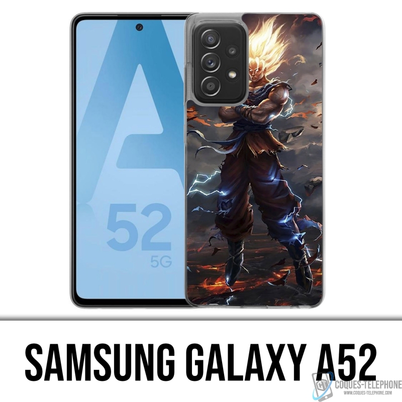 Coque Samsung Galaxy A52 - Dragon Ball Super Saiyan