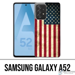 Coque Samsung Galaxy A52 - Drapeau Usa