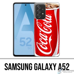 Custodia per Samsung Galaxy A52 - Fast Food Coca Cola