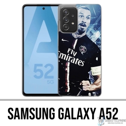 Coque Samsung Galaxy A52 - Football Zlatan Psg