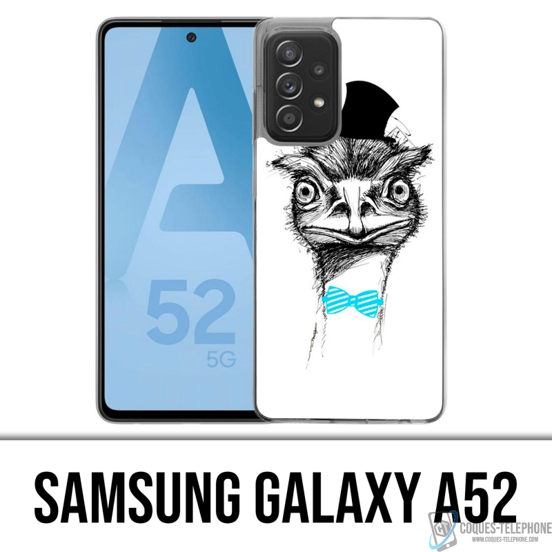 Case for Samsung Galaxy A52 5G - Funny Ostrich