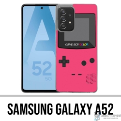 Coque Samsung Galaxy A52 - Game Boy Color Rose