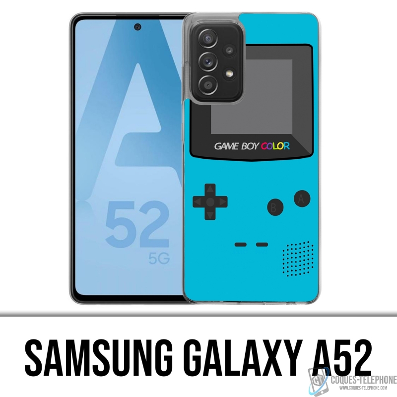 Coque Samsung Galaxy A52 - Game Boy Color Turquoise