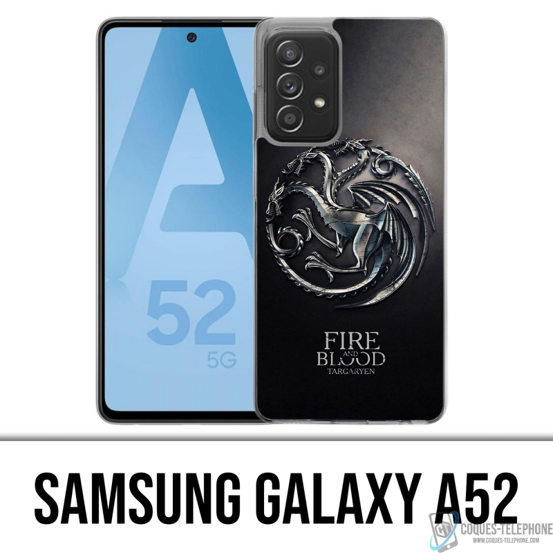 Custodie e protezioni Samsung Galaxy A52 - Game Of Thrones Targaryen