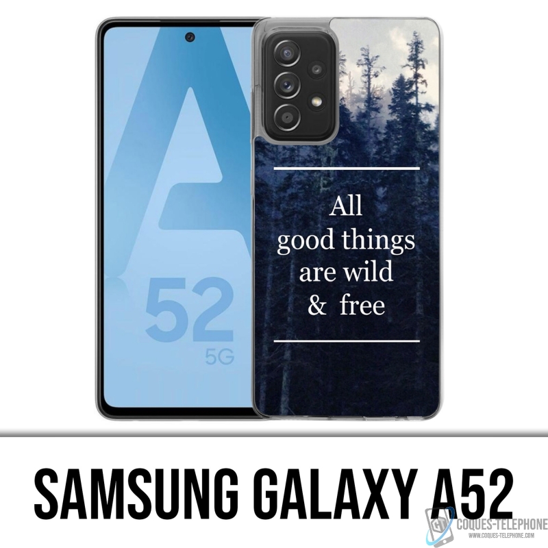 Funda Samsung Galaxy A52 - Lo bueno es salvaje y gratis