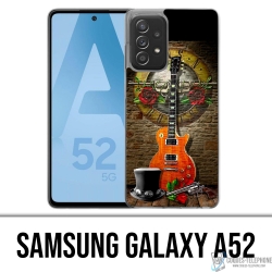Coque Samsung Galaxy A52 - Guns N Roses Guitare