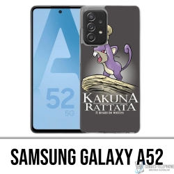 Coque Samsung Galaxy A52 - Hakuna Rattata Pokémon Roi Lion
