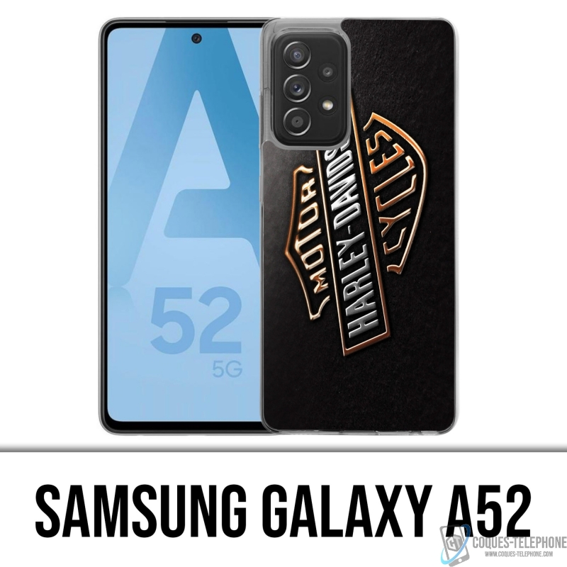 Coque Samsung Galaxy A52 - Harley Davidson Logo