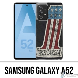 Custodia per Samsung Galaxy A52 - Logo Harley Davidson 1