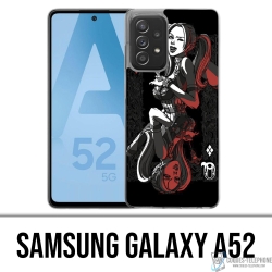 Custodia per Samsung Galaxy A52 - Carta Harley Queen